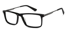 Load image into Gallery viewer, Black Rectangle Full Rim Men Eyeglasses by Vincent Chase-211246