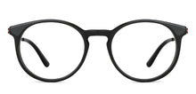 Load image into Gallery viewer, Black Round Full Rim Unisex Eyeglasses by Vincent Chase-143226