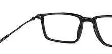 Load image into Gallery viewer, Black Rectangle Full Rim Unisex Eyeglasses by Vincent Chase VC-143233