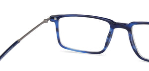 Tortoise Rectangle Full Rim Wide Unisex Eyeglasses by Vincent Chase VC-143234