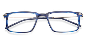 Tortoise Rectangle Full Rim Wide Unisex Eyeglasses by Vincent Chase VC-143234