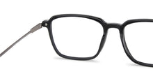 Load image into Gallery viewer, Black Geometric Full Rim Unisex Eyeglasses by Vincent Chase Computer Glasses-146955