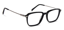 Load image into Gallery viewer, Black Hexagonal Full Rim Wide Unisex Eyeglasses by Vincent Chase VC-143235