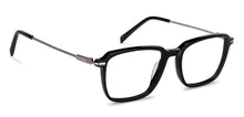 Load image into Gallery viewer, Black Geometric Full Rim Unisex Eyeglasses by Vincent Chase Computer Glasses-146955