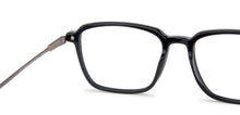 Load image into Gallery viewer, Black Geometric Full Rim Unisex Eyeglasses by Vincent Chase Computer Glasses-146955