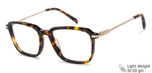 Load image into Gallery viewer, Tortoise Hexagonal Full Rim Wide Unisex Eyeglasses by Vincent Chase VC-143236