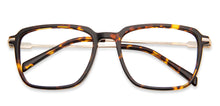 Load image into Gallery viewer, Tortoise Hexagonal Full Rim Wide Unisex Eyeglasses by Vincent Chase VC-143236