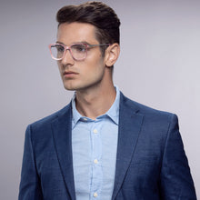 Load image into Gallery viewer, Pink Square Full Rim Narrow Women Eyeglasses by Vincent Chase-143241