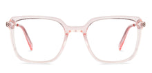 Load image into Gallery viewer, Pink Square Full Rim Narrow Women Eyeglasses by Vincent Chase-143241