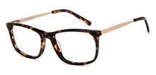 Load image into Gallery viewer, Tortoise Rectangle Full Rim Unisex Eyeglasses by Vincent Chase-201311