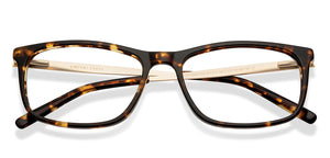 Tortoise Rectangle Full Rim Unisex Eyeglasses by Vincent Chase-201311