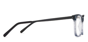 Blue Rectangle Full Rim Unisex Eyeglasses by Vincent Chase-209230
