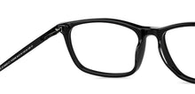 Load image into Gallery viewer, Black Rectangle Full Rim Unisex Eyeglasses by Vincent Chase Computer Glasses-146964