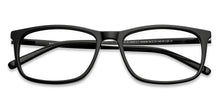 Load image into Gallery viewer, Black Rectangle Full Rim Unisex Eyeglasses by Vincent Chase Computer Glasses-146964