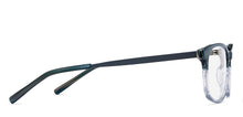 Load image into Gallery viewer, Blue Rectangle Full Rim Men Eyeglasses by Vincent Chase-211241