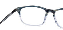 Load image into Gallery viewer, Blue Rectangle Full Rim Men Eyeglasses by Vincent Chase-211241