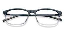 Load image into Gallery viewer, Blue Rectangle Full Rim Men Eyeglasses by Vincent Chase-211241