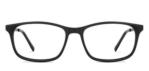 Black Rectangle Full Rim Men Eyeglasses by Vincent Chase-211242