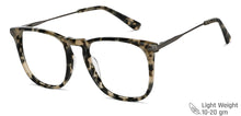 Load image into Gallery viewer, Brown Square Full Rim Unisex Eyeglasses by Vincent Chase-149164