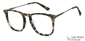 Brown Square Full Rim Unisex Eyeglasses by Vincent Chase-149164