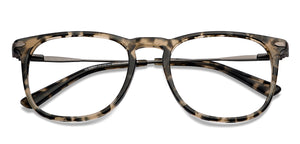 Brown Square Full Rim Unisex Eyeglasses by Vincent Chase-149164