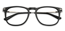 Load image into Gallery viewer, Black Square Full Rim Unisex Eyeglasses by Vincent Chase Computer Glasses-146966