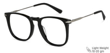 Load image into Gallery viewer, Black Square Full Rim Unisex Eyeglasses by Vincent Chase-143248