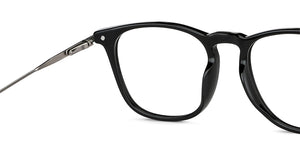 Black Square Full Rim Unisex Eyeglasses by Vincent Chase-143248