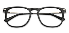 Load image into Gallery viewer, Black Square Full Rim Unisex Eyeglasses by Vincent Chase-143248