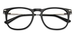 Black Square Full Rim Unisex Eyeglasses by Vincent Chase-143248