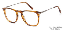 Load image into Gallery viewer, Tortoise Square Full Rim Wide Unisex Eyeglasses by Vincent Chase-143249