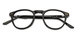 Black Round Full Rim Unisex Eyeglasses by Vincent Chase Computer Glasses-146375