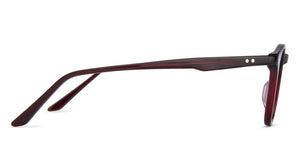 Red Round Full Rim Unisex Eyeglasses by Vincent Chase Computer Glasses-146376