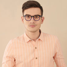 Load image into Gallery viewer, Black Round Full Rim Unisex Eyeglasses by Vincent Chase Computer Glasses-146379