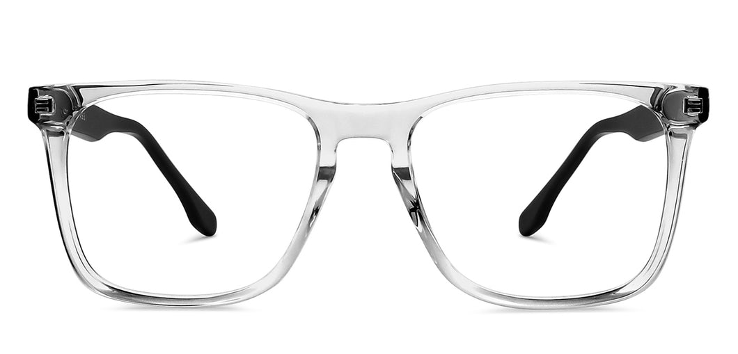 Transparent Square Full Rim Unisex Eyeglasses by Vincent Chase-143446