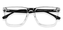 Load image into Gallery viewer, Transparent Square Full Rim Unisex Eyeglasses by Vincent Chase-143446