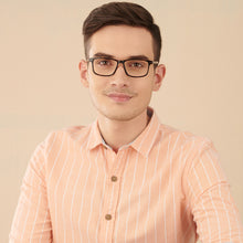 Load image into Gallery viewer, Tortoise Rectangle Full Rim Unisex Eyeglasses by Vincent Chase-143448