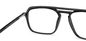 Black Square Full Rim Unisex Eyeglasses by Vincent Chase Online-143449