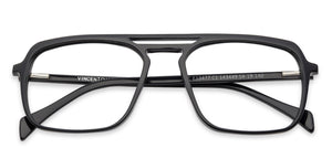 Black Square Full Rim Unisex Eyeglasses by Vincent Chase Online-143449