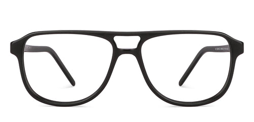Black Aviator Full Rim Unisex Eyeglasses by Vincent Chase-148188