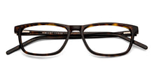 Load image into Gallery viewer, Tortoise Rectangle Full Rim Unisex Eyeglasses by Vincent Chase-150299