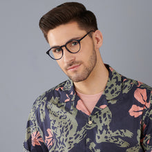 Load image into Gallery viewer, Blue Round Full Rim Unisex Eyeglasses by Vincent Chase-148196