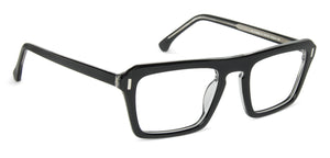 Black Square Full Rim Unisex Eyeglasses by Vincent Chase-143705