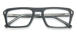 Black Square Full Rim Unisex Eyeglasses by Vincent Chase-143705