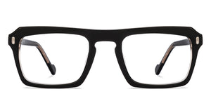Black Square Full Rim Unisex Eyeglasses by Vincent Chase-209241