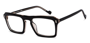 Black Square Full Rim Unisex Eyeglasses by Vincent Chase-209241