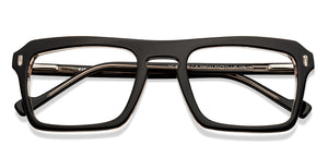 Black Square Full Rim Unisex Eyeglasses by Vincent Chase-209241