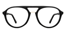 Load image into Gallery viewer, Black Aviator Full Rim Unisex Eyeglasses by Vincent Chase-149341