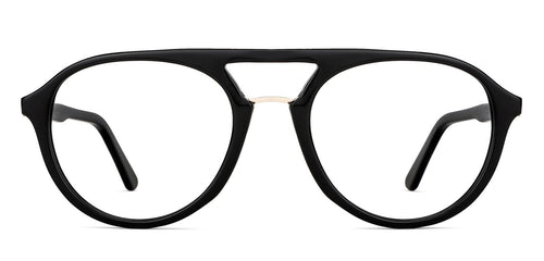 Black Aviator Full Rim Unisex Eyeglasses by Vincent Chase-149341