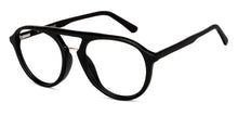 Load image into Gallery viewer, Black Aviator Full Rim Unisex Eyeglasses by Vincent Chase-149341